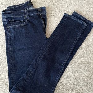 Uniqlo Skinny Fit extra stretch jeans - dark blue